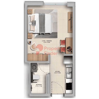 Studio Apartment