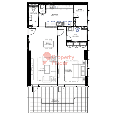 1 Bedroom Apartment