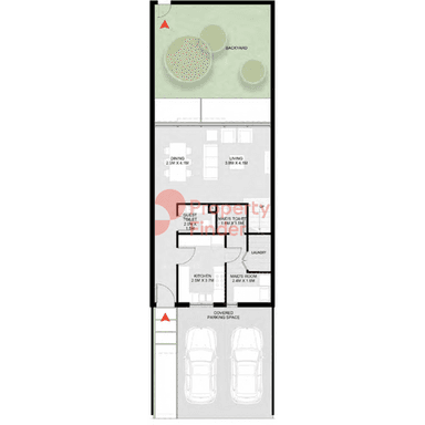 2 Bedroom Townhouse