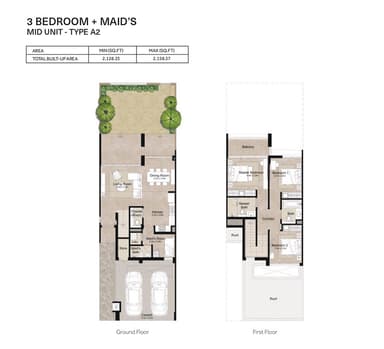 3 Bedroom Townhouse