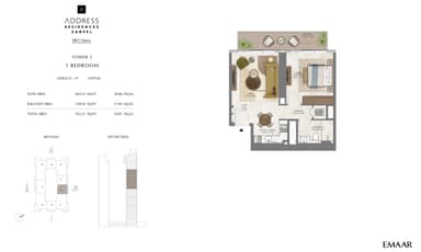Unit 6, Level 31-49 - Tower 1 - 1BR (13)