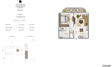 Unit 8, Level 31-49 - Tower 1 - 1BR (15)