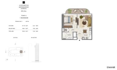 Unit 2, Level 4-28 - Tower 3 - 1BR ( A2 )