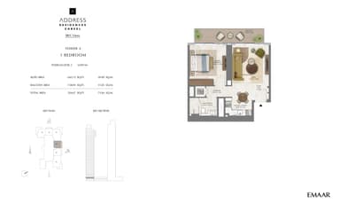 Unit 2, Podium Level 1 Tower 4 1BD