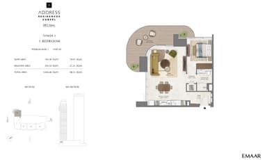 Unit 3, Podium Level 1 Tower 1 1BD