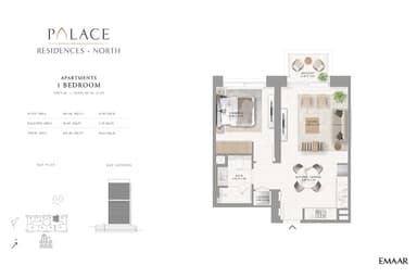 1 Bedroom Apartment
