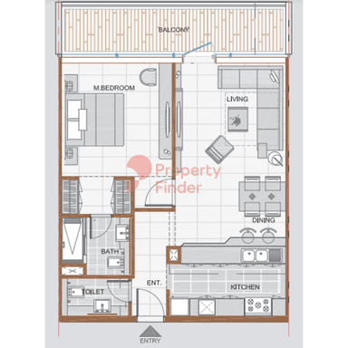 1 Bedroom Apartment