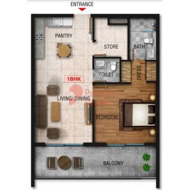 1 Bedroom Apartment