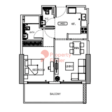 1 Bedroom Apartment