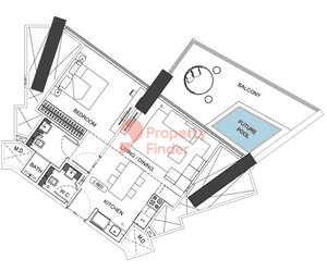 1 bedroom