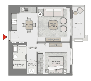 Unit 05, Level 02-06 Building 1