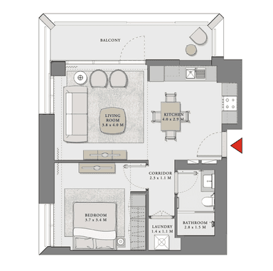 Unit 03, Level 02-11 Building 2