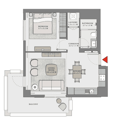 Unit 02, Level 02-10 Building 3