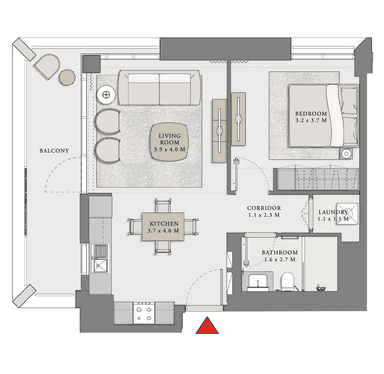 Unit 03, Level 02-07 Building 4