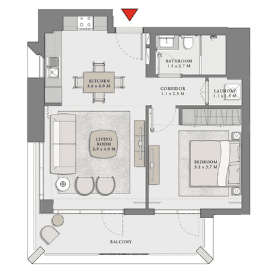 Unit 02, Level 02-07 Building 4