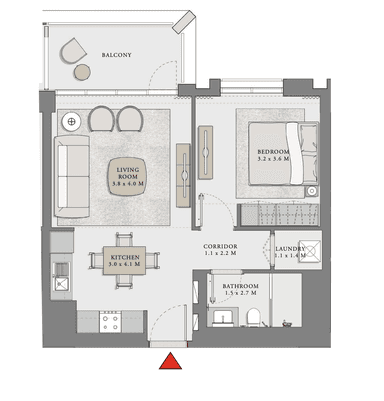Unit 05, Level 02-07 Building 4