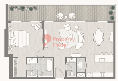 1 Bedroom Apartment