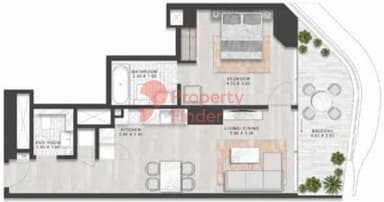 1 Bedroom Apartment
