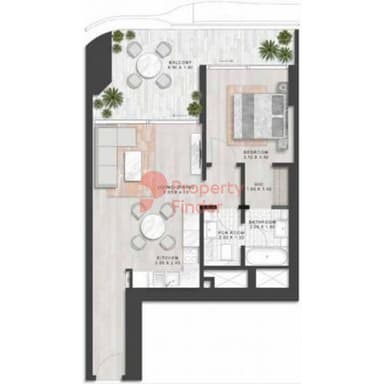 1 Bedroom Apartment