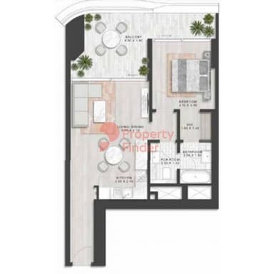 1 Bedroom Apartment