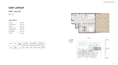 Type A | 1 BHK (T)