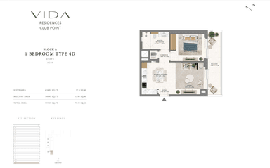 Type 4 D- Block A - 1BR
