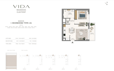Type 2 A - Block B - 1BR