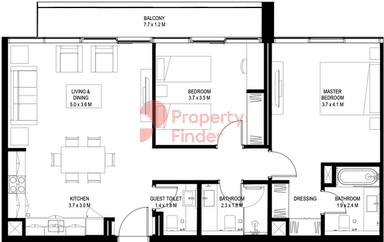 Studio Apartment
