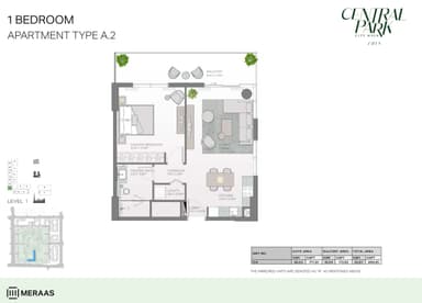 1 Bedroom Apartment