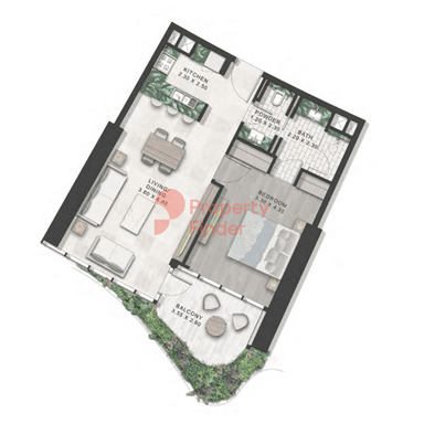 Tower - B | Type - A Levels: 06-21 & 23-38