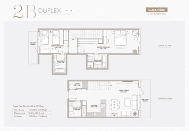 2 Bedroom Duplex