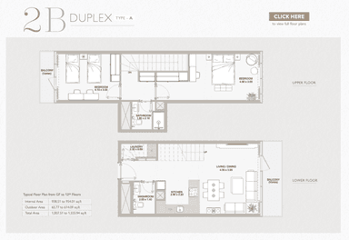 2 Bedroom Duplex
