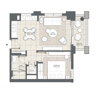 B2-Level 1, Unit 101 (20)