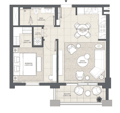 B2-Level 1, Unit 107 (25)