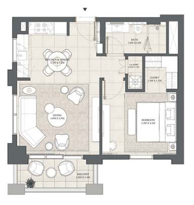 B2-Level 1, Unit 108 (26)