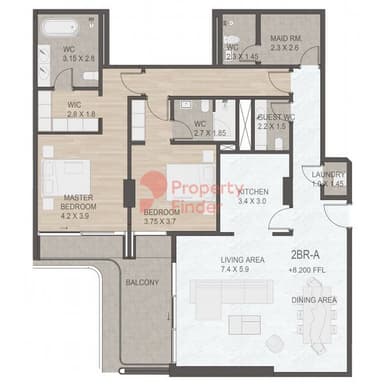 2 Bedroom Apartment