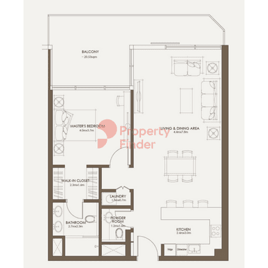 1 Bedroom Apartment