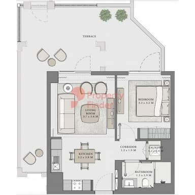 Building 2 Unit 109- 1 Bedroom Apartment