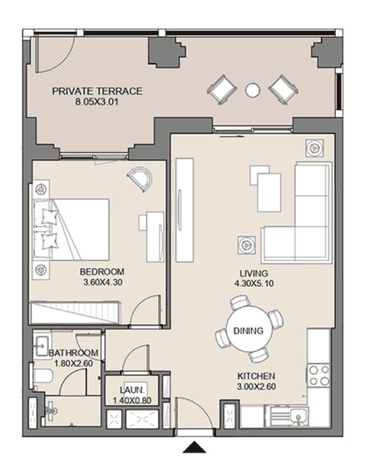 B11-Type A1, Level Ground, Unit No-G10