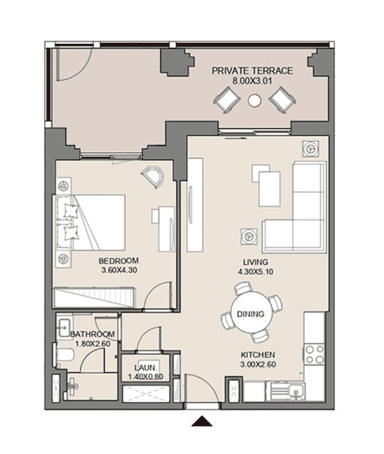 B11-Type A1, Level Ground, Unit No-G07