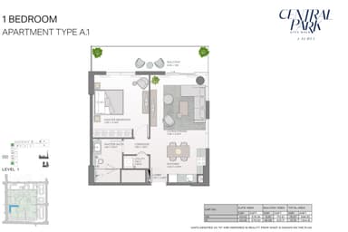 1 Bedroom Apartment