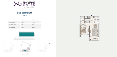 Type A4 (Typical Floors 2-6)