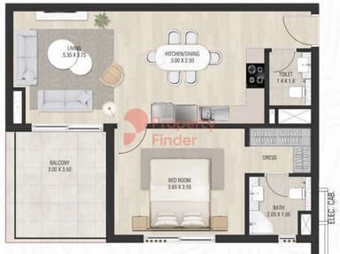 1 Bedroom Apartment