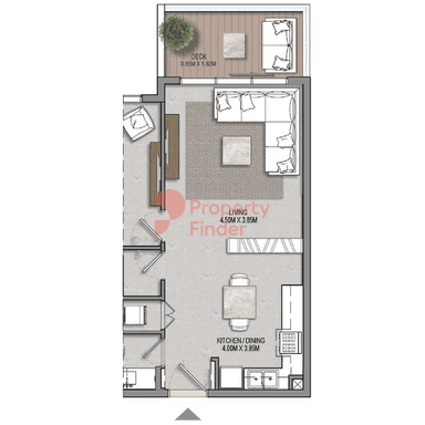 1 Bedroom Apartment