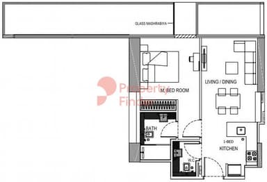 1 Bedroom Apartment
