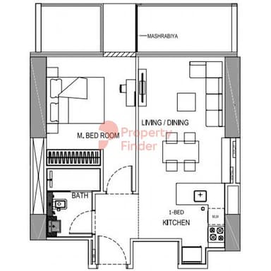 1 Bedroom Apartment