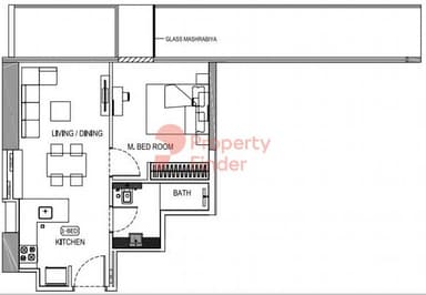 1 Bedroom Apartment