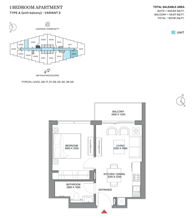 1 Bedroom Apartment