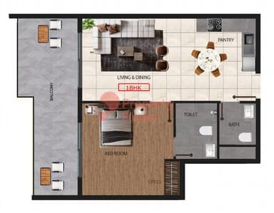 1 Bedroom Apartment