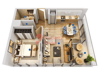 1 Bedroom Apartment